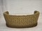 Danish 3-Seater Banan Sofa in Green Furniture Velour, 1960s 15
