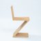 Set von Zigzag Chairs aus Elmwood, Gerrit Thomas Rietveld für Rietveld zugeschrieben, 1990er 5