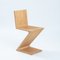 Set von Zigzag Chairs aus Elmwood, Gerrit Thomas Rietveld für Rietveld zugeschrieben, 1990er 7