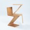 Set von Zigzag Chairs aus Elmwood, Gerrit Thomas Rietveld für Rietveld zugeschrieben, 1990er 12