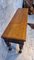 Antique European Oak Side Table, 1920s, Image 5