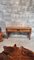 Antique European Oak Side Table, 1920s, Image 4