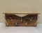 Art Deco Dutch Wall Mounted Coat Rack in Walnut Wood, 1930s, Image 3