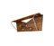 Art Deco Dutch Wall Mounted Coat Rack in Walnut Wood, 1930s, Image 1