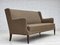 Danish 3-Seater Sofa in Furniture Wool & Teak Wood, 1960s 9