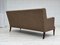 Danish 3-Seater Sofa in Furniture Wool & Teak Wood, 1960s 10