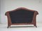 Biedermeier Danish 2-Seater Sofa in Furniture Velour, 1950s 13
