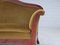 Biedermeier Danish 2-Seater Sofa in Furniture Velour, 1950s 12