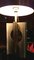 French Brushed Aluminum Table Lamp, 1970s 6