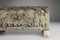 Maceta romana de hormigón con fachada esculpida, Francia, años 20, Imagen 5