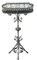 Art Nouveau Wrought Iron Garden Plant Stand, 1900s 3