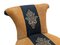 Sessel aus Senfgelbem & Blauem Stoff, 1950er, 2er Set 5