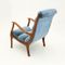 Fauteuil Mitzi en Velours par Ezio Longhi pour Elam, 1950s 5