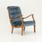 Mitzi Velvet Armchair by Ezio Longhi for Elam, 1950s 1