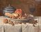 Jean-Louis Georges, Still Life with Fruit and Cheese, 1882, Oil on Canvas, Framed 3