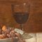 Jean-Louis Georges, Still Life with Fruit and Cheese, 1882, Oil on Canvas, Framed 8