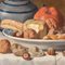 Jean-Louis Georges, Still Life with Fruit and Cheese, 1882, Oil on Canvas, Framed 4