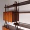 Italian Free-Standing Wooden Bookcase, 1960s, Image 7