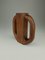 Vase Mid-Century en Teck, 1960s 5