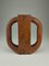 Vase Mid-Century en Teck, 1960s 1