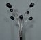 Vintage Italian Coat Rack in Lacquered Metal, 1960, Image 4