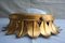 Gilt Metal Ceiling Lamp, 1970s 4
