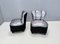 Vintage Sessel mit Holographischem Bezug aus Stoff, 1950er, 2er Set 5