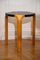 X600 Hocker oder Beistelltisch von Alvar Aalto für Artek, Finnland, 1950er, 2