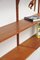 Vintage Regalsystem aus Teak von Poul Cadovius für Cado 9