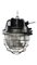 Industrial Globe Pendant Lamps in Cast Iron, 1960, Set of 4 1