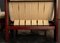 Fauteuils Brutaliste en Pin et Cuir par Carl Straub, 1960s, Set de 5 47