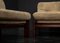 Brutalist Lounge Chairs in Pine and Leather by Carl Straub, 1960s, Set of 5 40