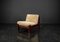 Brutalist Lounge Chairs in Pine and Leather by Carl Straub, 1960s, Set of 5 29