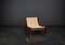 Brutalist Lounge Chairs in Pine and Leather by Carl Straub, 1960s, Set of 5 31