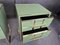Mesitas de noche de cristal de Murano verde de JustFurnituress Designer. Juego de 2, Imagen 7
