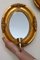 Appliques Mid-Century en Bois Doré avec Miroirs, Suède, Set de 2 8