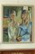 Elisita, Sisters, 1970s, Oil Painting, Framed 1