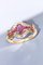 Edwardian Ruby and Diamond Cluster Ring, 1910s, Image 7