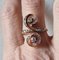 Art Nouveau / Belle Epoque 18 Karat Gold and Diamond Ring, 1900s, Image 7
