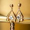 Victorian Aquamarine and Yellow Gold Dangle Earrings, Set of 2, Image 5