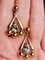 Victorian Aquamarine and Yellow Gold Dangle Earrings, Set of 2, Image 3