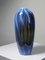 Vintage Smoked Glass Vase with Murano Soap Bubble Opaline, Image 6