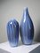 Vintage Smoked Glass Vase with Murano Soap Bubble Opaline, Image 11