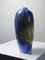 Vintage Smoked Glass Vase with Murano Soap Bubble Opaline, Image 4