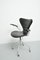 Silla de escritorio giratoria modelo 3217 de Arne Jacobsen para Fritz Hansen, años 50, Imagen 2