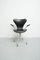 Silla de escritorio giratoria modelo 3217 de Arne Jacobsen para Fritz Hansen, años 50, Imagen 1