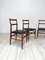 Leggera 646 Chairs by Gio Ponti for Cassina, 1950s, Set of 4 9