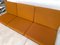 Modular Sofa TV 161 with Removable Seats in Teak & Woven Cane Including Cushion Pads and Ceramic Tray by Hans Olsen for Bramin, Denmark 1957, Image 34