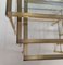 Brass Tris Tables, Italy, 1970s, Set of 3 5