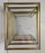 Brass Tris Tables, Italy, 1970s, Set of 3 8